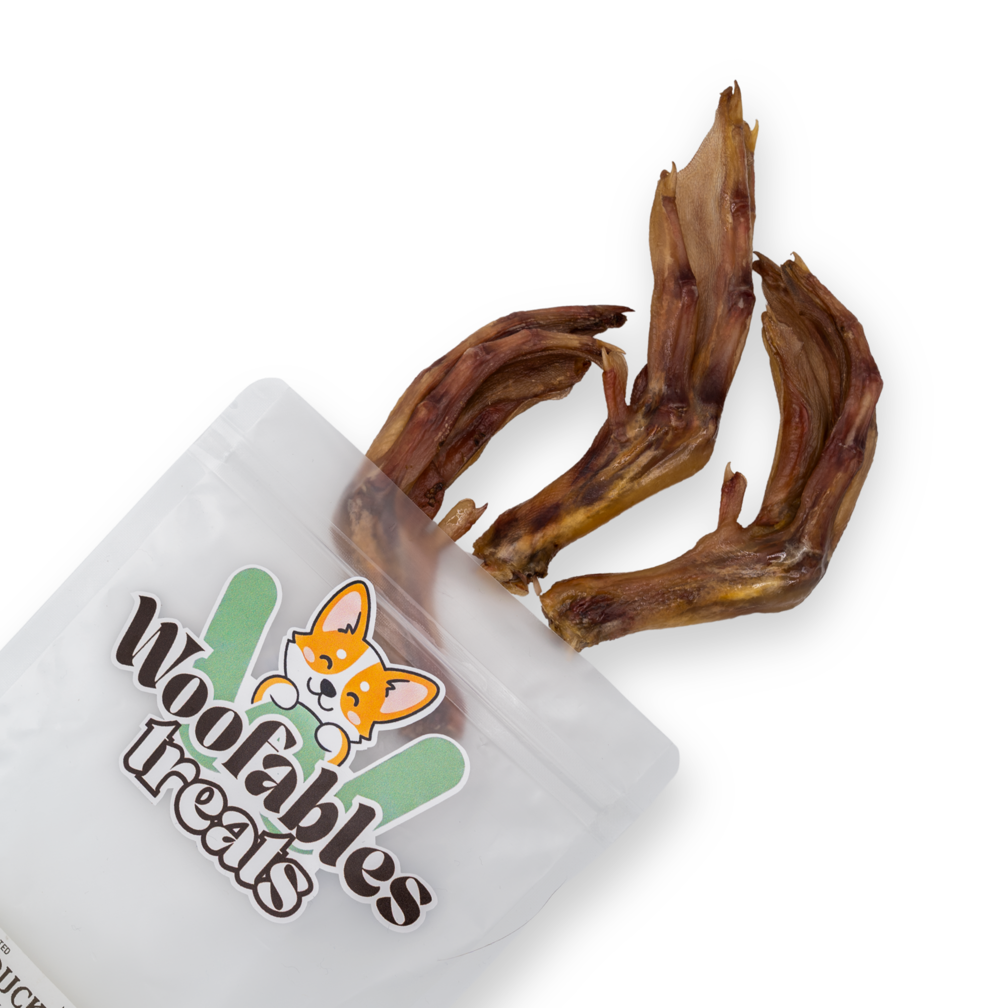 100% Dehydrated Duck Feet